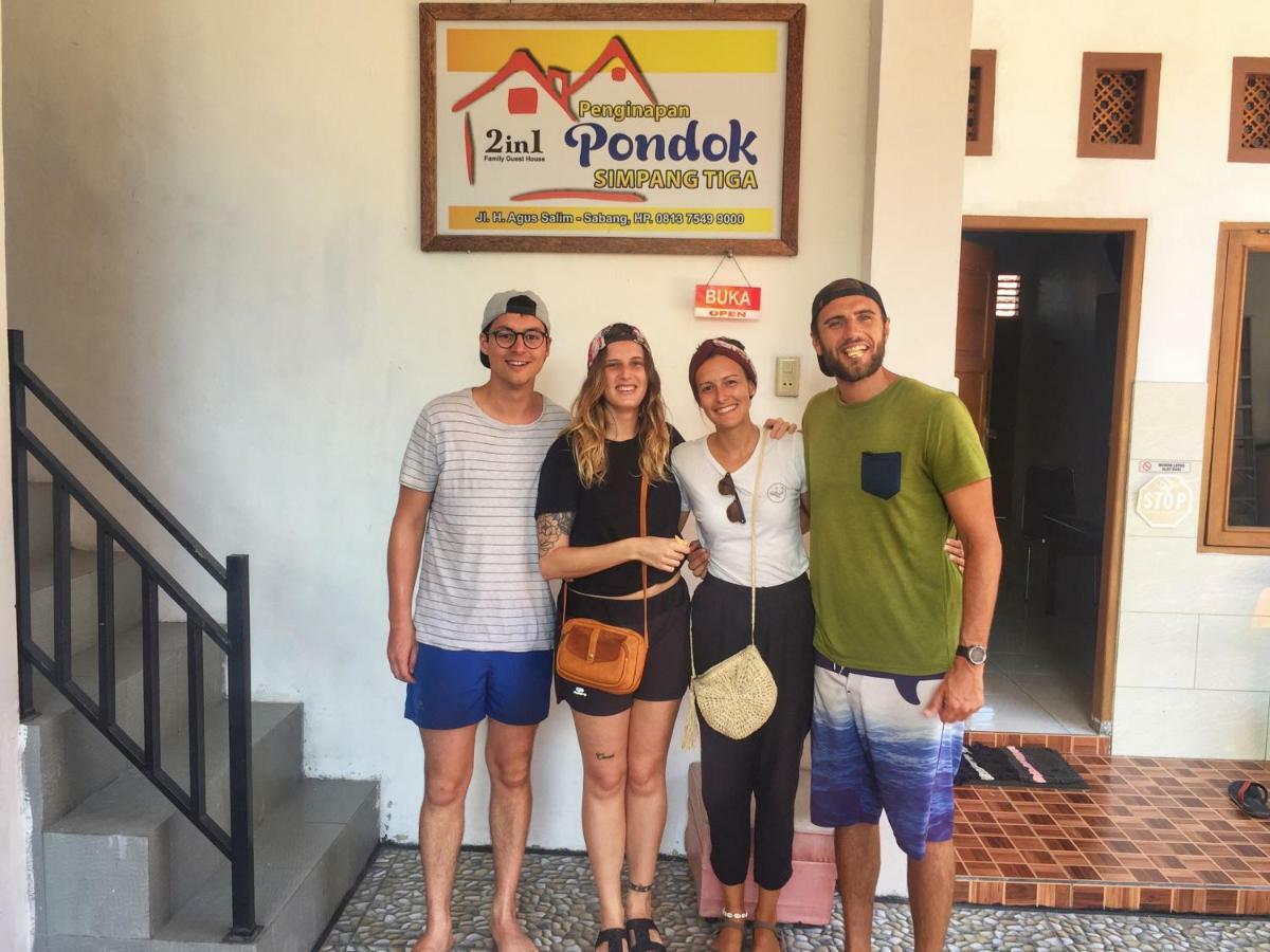 Pondok Simpang Tiga Sabang  Exteriör bild