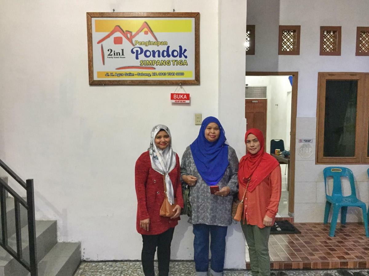 Pondok Simpang Tiga Sabang  Exteriör bild