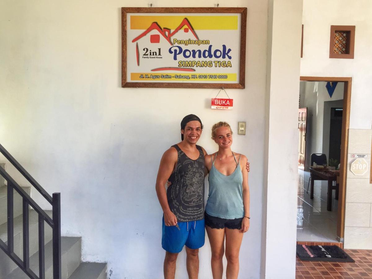 Pondok Simpang Tiga Sabang  Exteriör bild